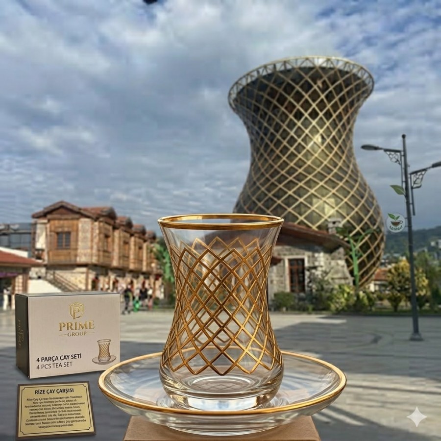 RİZE 4 PARÇA HEDİYELİK BARDAK RİZE 4 PARÇA HEDİYELİK BARDAK