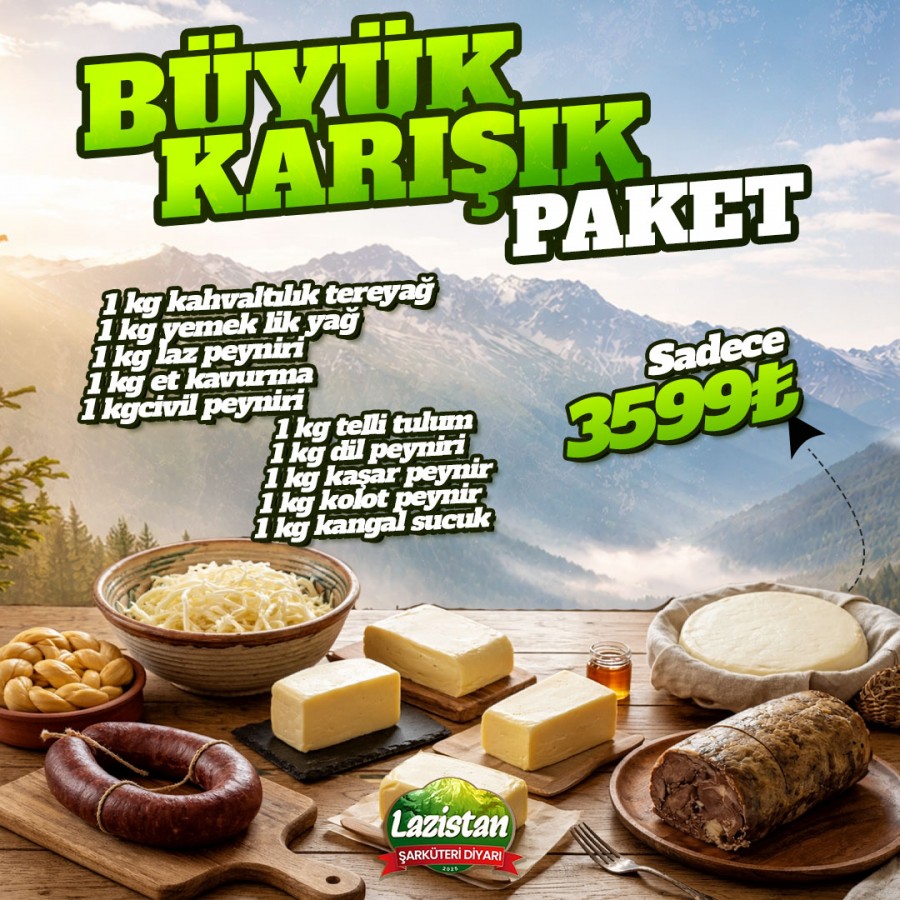Büyük Karışık Paket